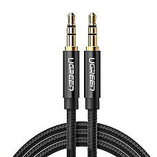 Ugreen audio cable 2 x mini jack 3.5mm 2m black (50363 AV112)