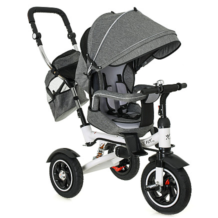 Fix V3 Kids Baby Bike Tricycle Stroller Buggy, grey