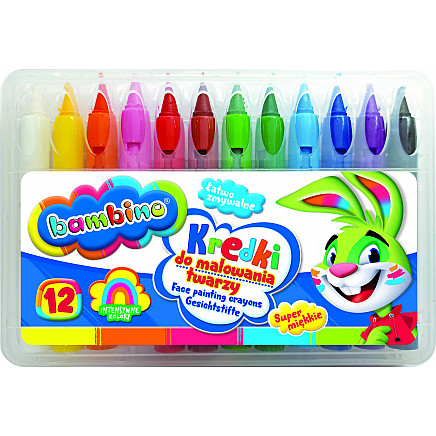 BAMBINO Face painting pencils 12 colours