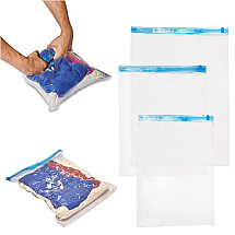 Vacuum bag set for storing clothes 9 gb, (3 different sizes)