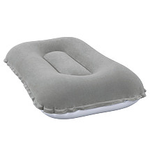 BESTWAY 67121 Piepūšamais tūristu velūra guļamspilvens, 42x26x10 cm l Inflatable tourist velor sleeping pillow