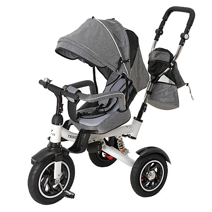 Fix V3 Kids Baby Bike Tricycle Stroller Buggy, grey