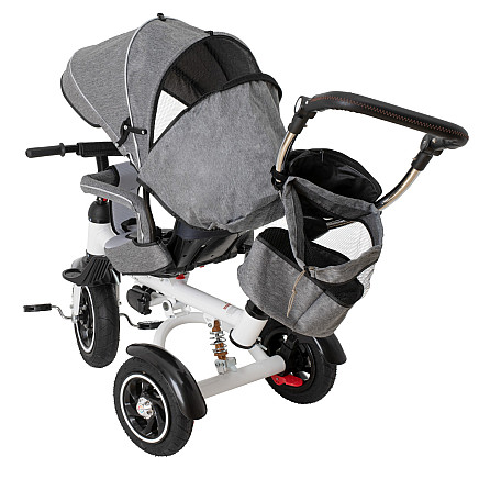 Fix V3 Kids Baby Bike Tricycle Stroller Buggy, grey