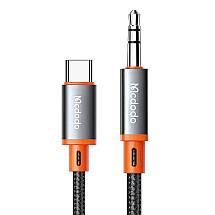 Cable Mcdodo CA-900 USB-C to 3.5mm AUX mini jack, 1.8m (black)