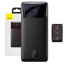 Powerbank Baseus Bipow 30000mAh, 20W (black)