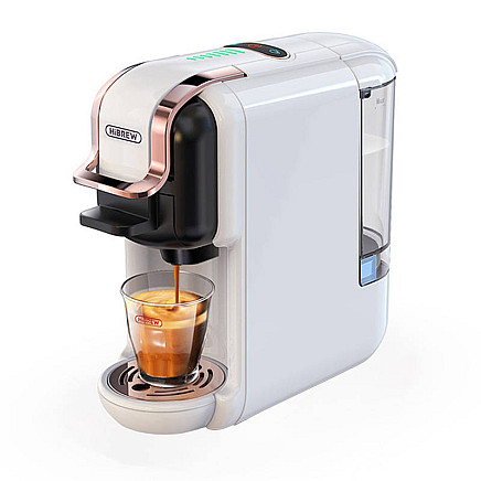 Capsule coffee maker 5 in 1 HiBREW H2B (white)