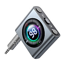 Bluetooth 5.3 AUX transmitter/receiver Joyroom JR-CB1 (gray)