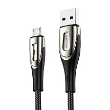 Ātrās uzlādes kabelis ar Micro USB / 3A / 2m Joyroom S-M41 (melns)