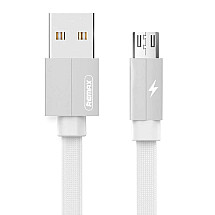 Cable USB Micro Remax Kerolla, 2m (white)