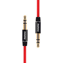 Mini jack 3.5mm AUX cable Remax RL-L100 1m (red)