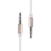 Mini jack 3.5mm AUX cable Remax RL-L100 1m (white)