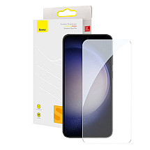 Rūdīta stikla aizsargstikls Baseus Screen Protector priekš Samsung S22