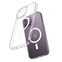 Magnetic case McDodo Crystal for iPhone 14 Pro Max (clear)