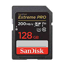 Memory card SANDISK EXTREME PRO SDXC 128GB 200/90 MB/s UHS-I U3  (SDSDXXD-128G-GN4IN)