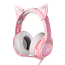 Gaming headphones ONIKUMA K9 Pink RGB