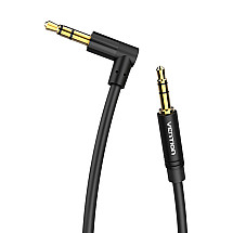 3.5mm Male to 90° Male Audio Cable 1.5m Vention BAKBG-T Black