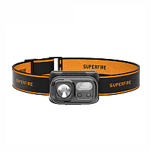 Headlamp Superfire HL23, 220lm, USB-C