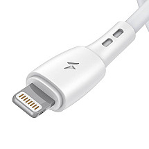 USB to Lightning cable Vipfan Racing X05, 3A, 3m (white)