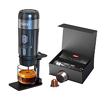 Portable 3-in-1 coffee maker with case 80W HiBREW H4A-premium