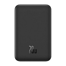 Magnetic Mini Powerbank Baseus 5000mAh, USB-C 20W (black)