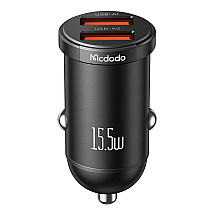 Mcdodo CC-2950 car charger, 2x USB, 15.5W (black)