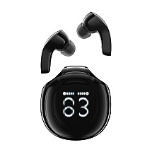 Earphones TWS Acefast T9, Bluetooth 5.3, IPX4 (obsidian black)