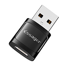 Adapter OTG USB-C female to USB 3.0 male Essager (black)