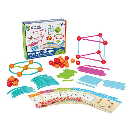 A Sea And Build Geometry Set Learning Resources LER 1773