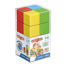 Magicube Color Recycled Crystal magnetic bricks 8 elements GEOMAG GEO-054