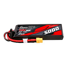 Gens ace G-Tech 5000mAh 7.4V 60C 2S1P Lipo PC material case with XT60 Plug