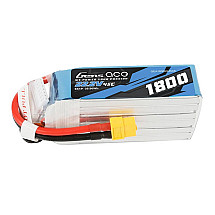 Gens ace 1800mAh 22.2V 45C 6S1P Lipo Battery Pack