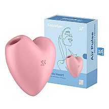 Clitoral massager Cutie Heart Light Red Satisfyer (pink)