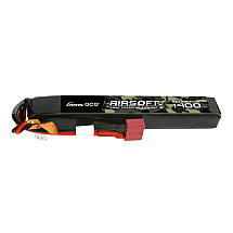 Gens ace 25C 1400mAh 2S1P 7.4V Airsoft Gun Lipo Battery with T Plug