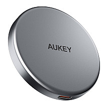 Magnetic Wireless Charger MagFusion Aukey LC-MC10, 15W Qi2 (black)