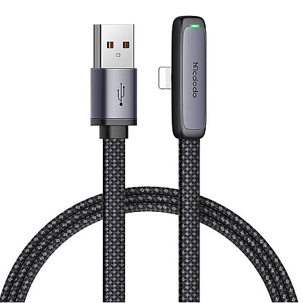 Mcdodo CA-2791 USB to lightning angle cable, 1.8m (black)