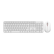 MIIIW Wireless Keyboard and Mouse Set (White)