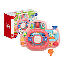 Interactive steering wheel for kids Huanger HE0542