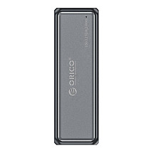 Orico NVME M.2, 10gbps, USB-A to USB-A/C drive enclosure (gray)