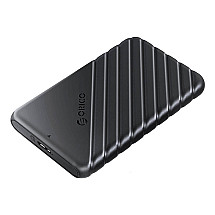 Orico 25PW1 HDD/SSD 2.5", 5Gbps, USB-A to USB Micro-B Drive Enclosure (black)