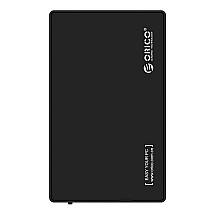 Orico 3588 HDD/SSD 3.5", 5Gbps, USB-A to USB-B drive enclosure (black)