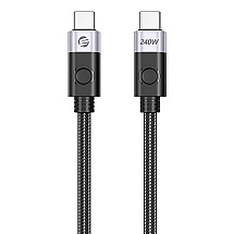 Orico 240W USB-C to USB-C charging cable, 1 m (black)