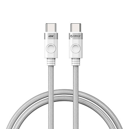 Orico 60W USB-C to USB-C charging cable (white)