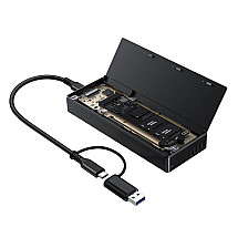 SSD Enclosure MOKiN USB4 40Gbps M.2 NVMe (black)