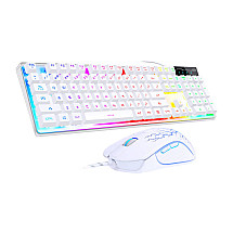 MageGee K1 wired keyboard + mouse set (white)