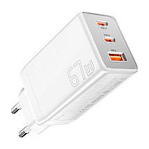 Essager ECTAC-KSB02-Z GaN 67W 2C+A Charger (white)