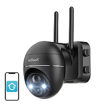 Wireless 3MP WiFi outdoor camera ieGeek ZS-GX1S black 5200mAh