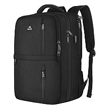 Matein 1197 Black USB 17'' laptop travel backpack