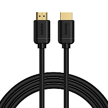 Baseus 2x HDMI 2.0 4K 60Hz Cable, 3D, HDR, 18Gbps, 2m (black)