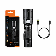 Flashlight Superfire X60-T, 1500lm, USB