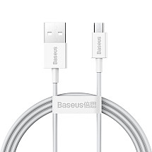 Baseus Superior Series Cable USB to micro USB, 2A, 1m (white)